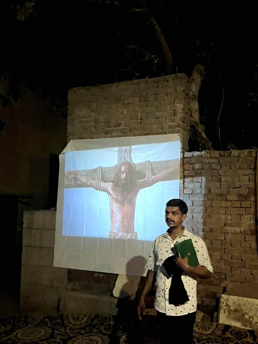 A man after a film screening